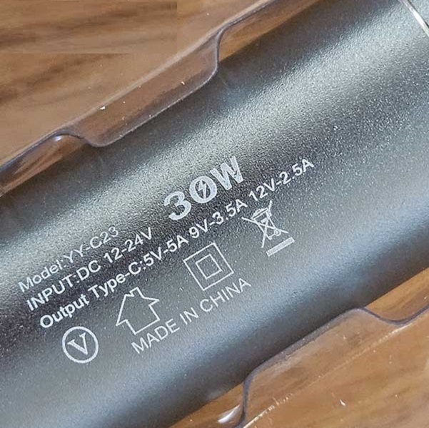 Car Charger Original 30W Model C23