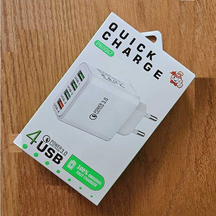 Charging Hub 4 Port USB Model PKG042  
