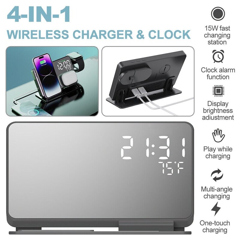 EYEZEN 4 in 1 Wireless Stand