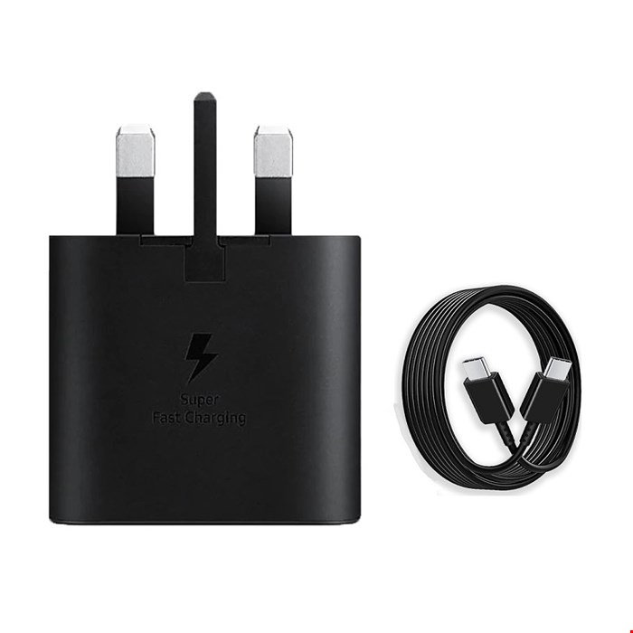 شارژر و کابل سوپر فست شارژ 45 وات سامسونگ (Samsung)