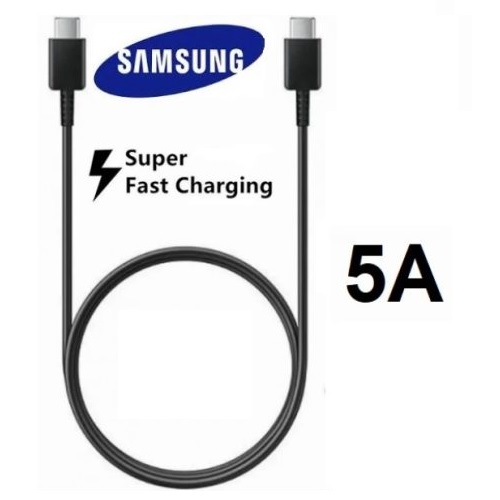کابل شارژر سوپر فست سامسونگ usb-c to usb-c 5A