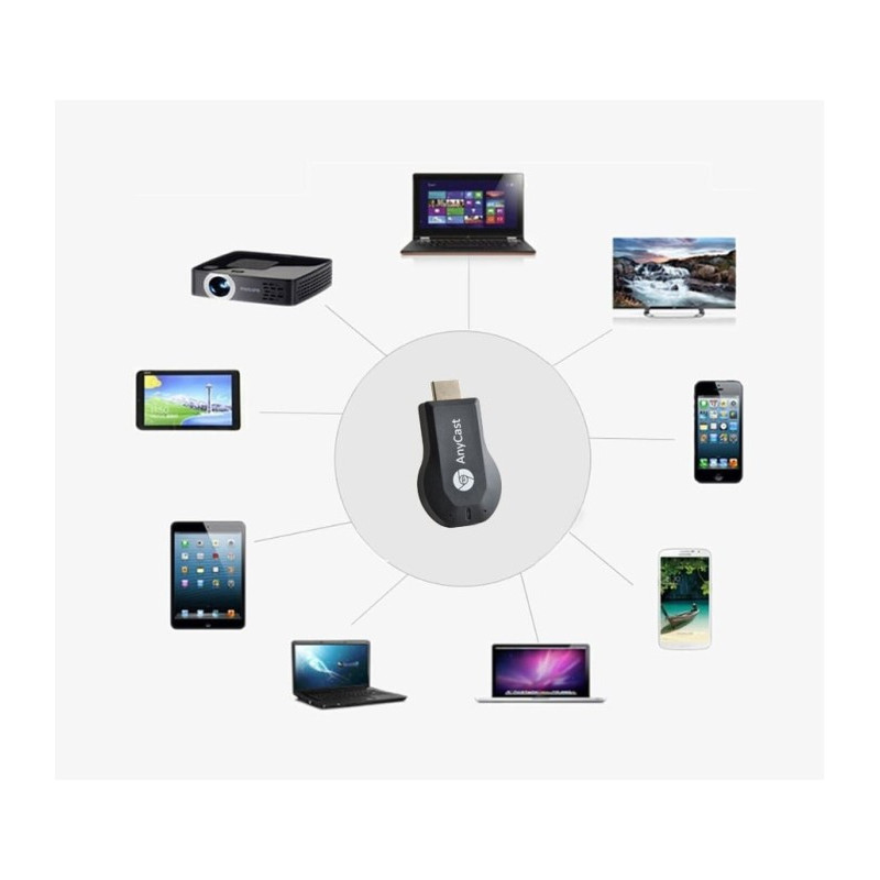 دانگل HDMI انی کست M9 PLUS دانگل انی کست مدل ام 9 پلاس Anycast M9 Plus Wireless Display Dongle