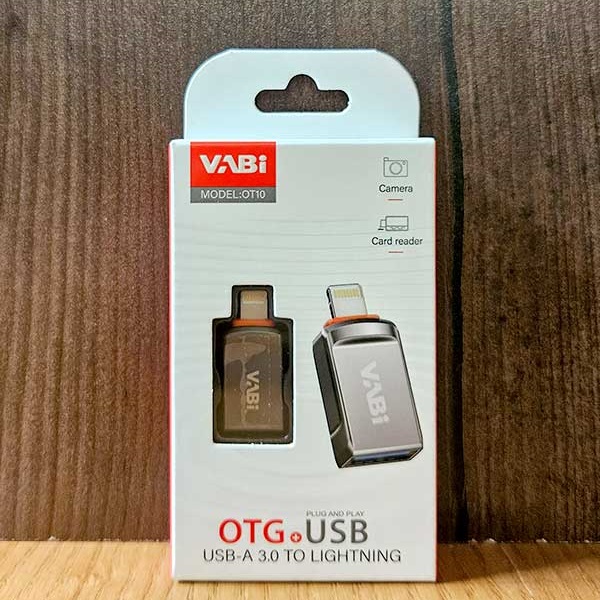 تبدیل OTG اصلی USB به لایتینگ VABI OT10 (اورجینال)